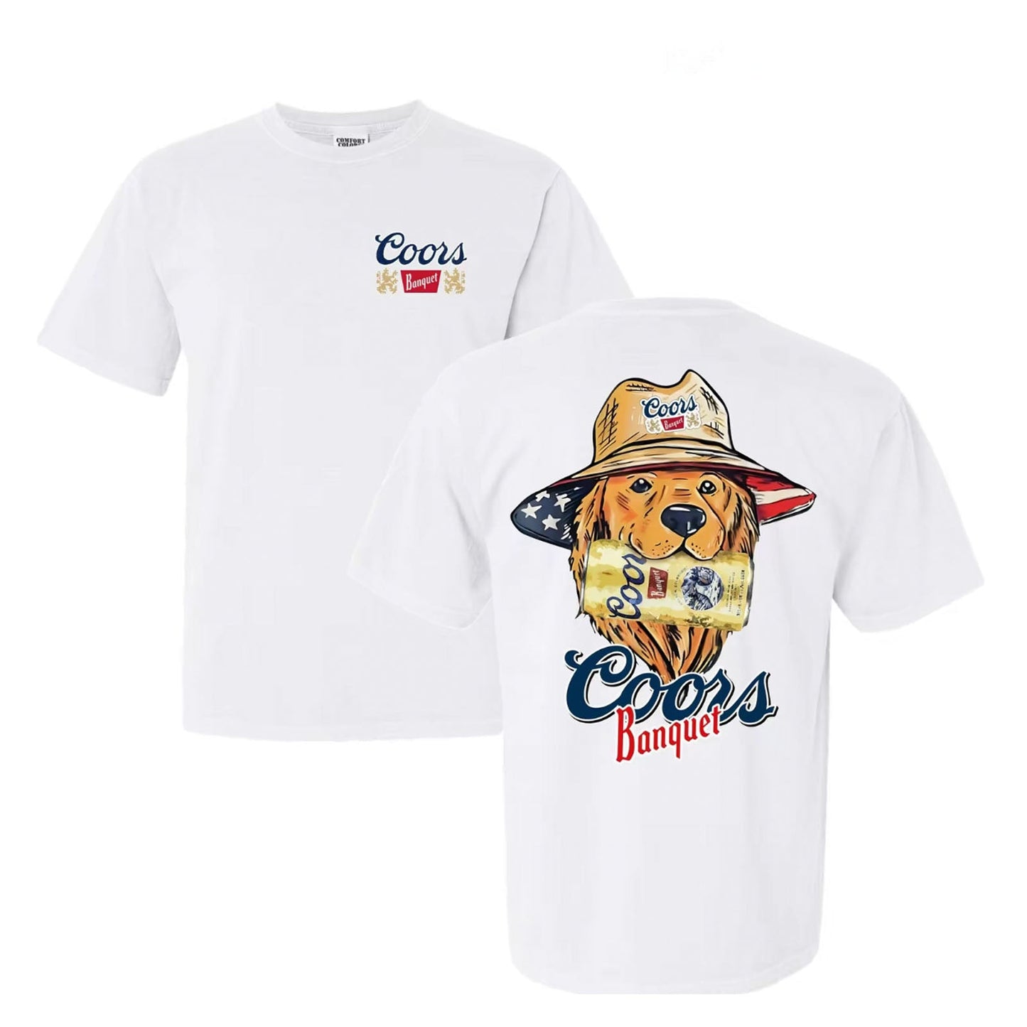 Dog Hunting Coors Beer Two-sided T-Shirt/Sweatshirt/Hoodie