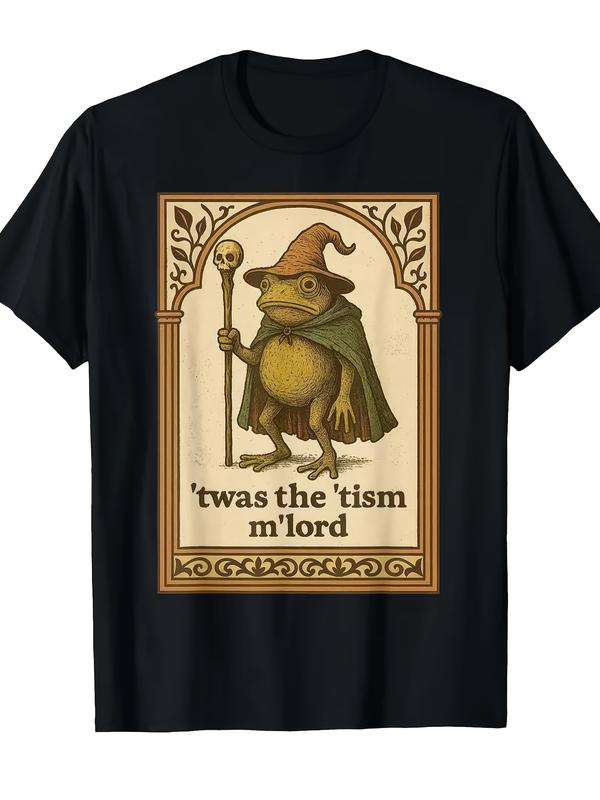 Funny Wizard Frog Autism Consciousness T-Shirt/Sweatshirt/Hoodie
