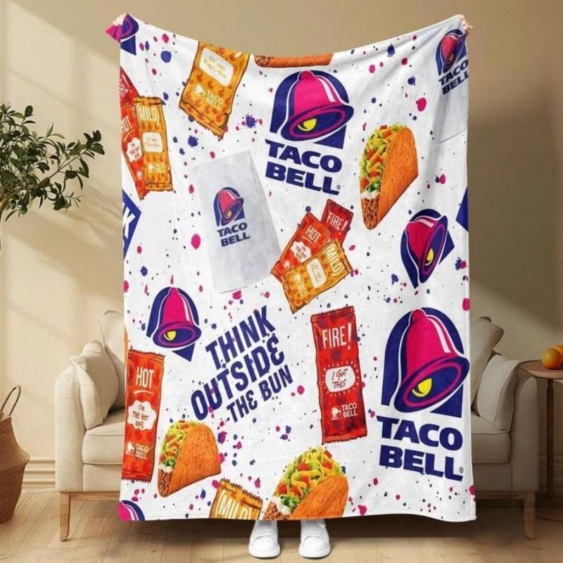 Taco Bell Themed Blanket