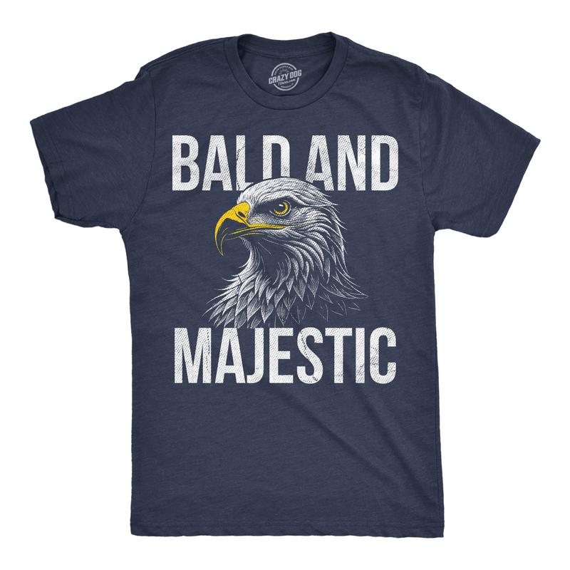 Bald and Majestic Sarcastic Eagle Graphic T-Shirt Sweatshirt Hoodie