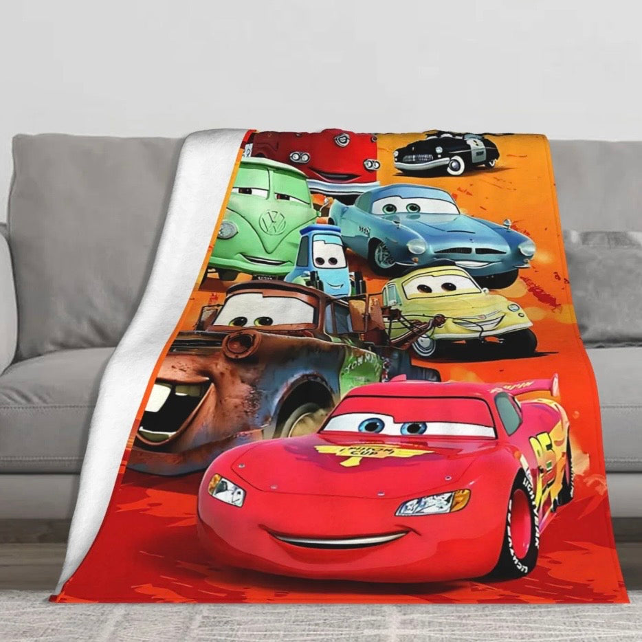 Cars Movie Fleece Throw Blanket