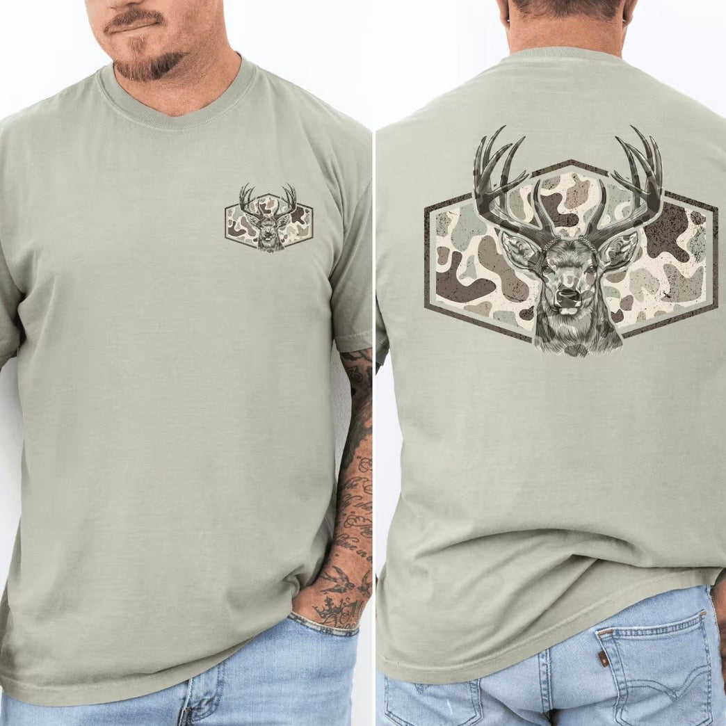 Deer Hunting Camo T-Shirt/Sweatshirt/Hoodie