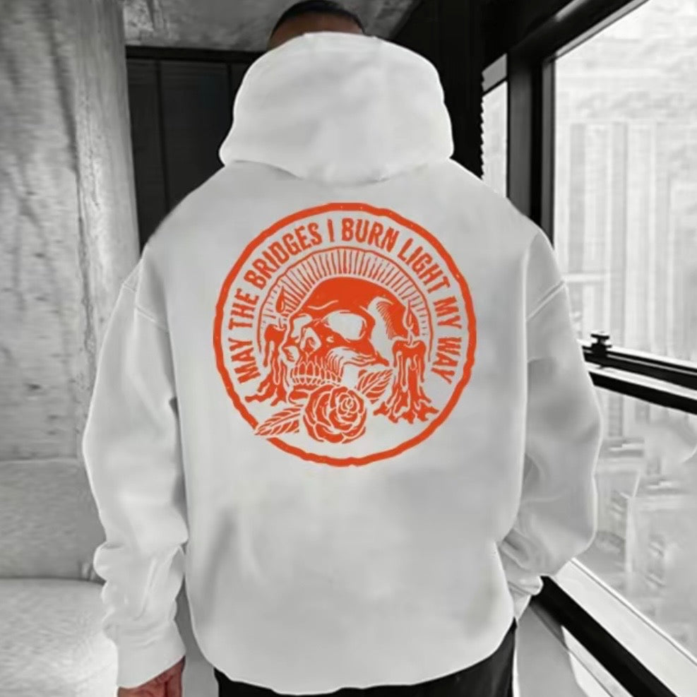 May The Bridges I Burn Light My Way Skull T-Shirt/Sweatshirt/Hoodie