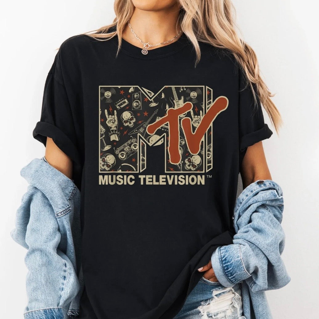 Rock n Roll Music Hard Heavy Metal Skull Guitar T-Shirt/Sweatshirt/Hoodie