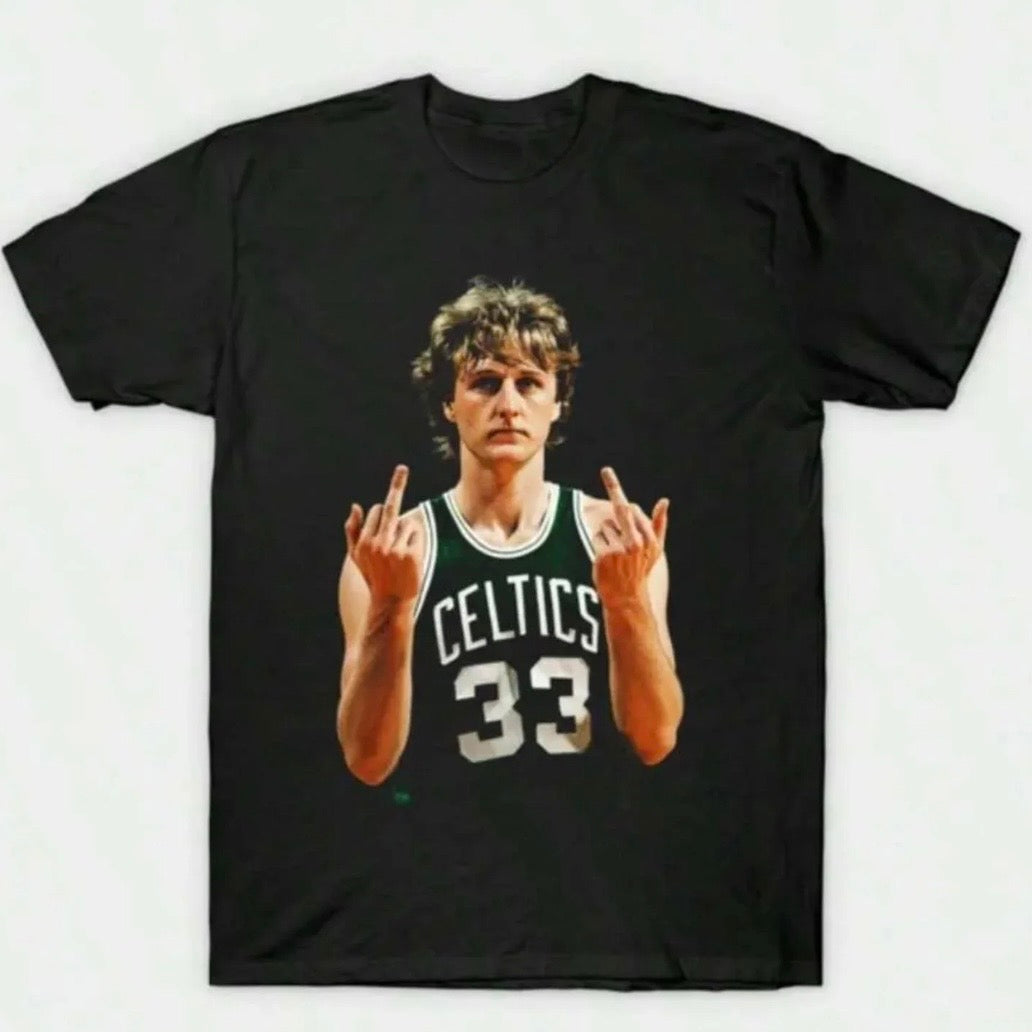 Larry Bird Retro 90s T-Shirt Sweatshirt Hoodie