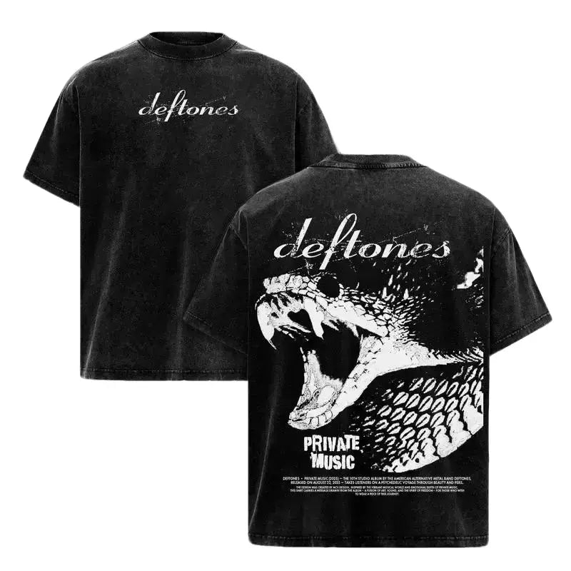 Deftones Private Music Vintage Washed T-Shirt Sweatshirt Hoodie
