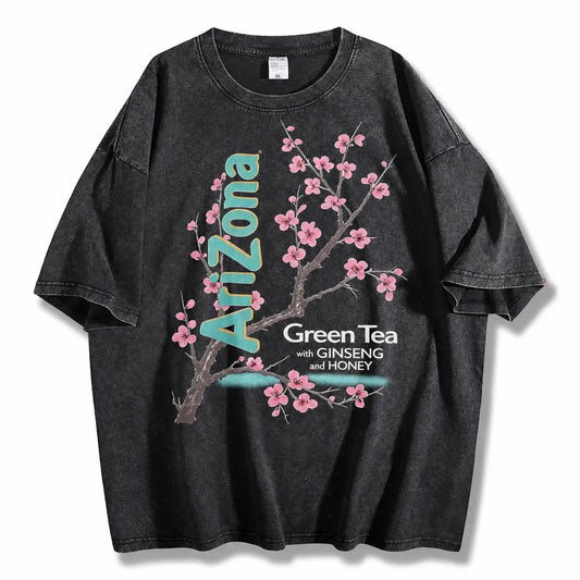 Vintage Cherry Blossom Graphic T-Shirt Sweatshirt Hoodie