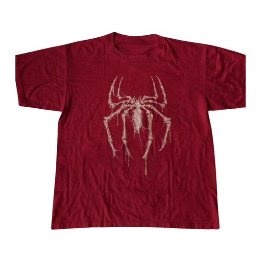 Vintage Spider Skeleton Graphic T-Shirt Sweatshirt Hoodie