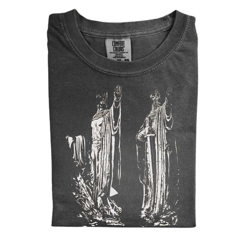The Argonath Pillars Of the King LOTR T-Shirt Sweatshirt Hoodie