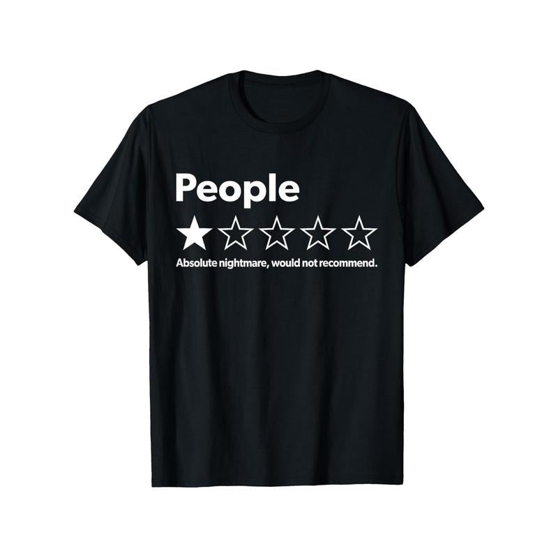 Funny Review People One Star: Absolute Would T-Shirt Sweatshirt Hoodie