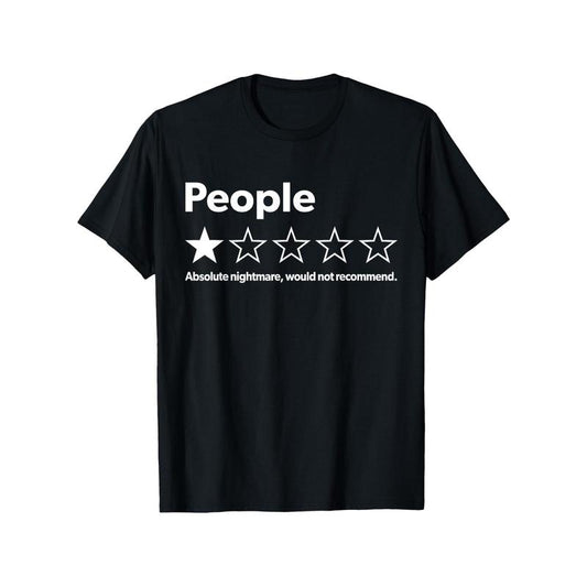 Funny Review People One Star: Absolute Would T-Shirt Sweatshirt Hoodie