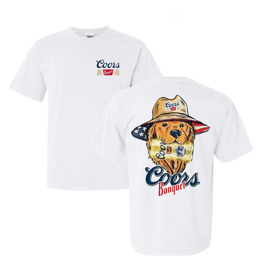 Dog Hunting Coors Beer Two-sided T-Shirt/Sweatshirt/Hoodie