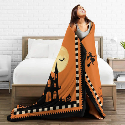 Halloween Flannel Blanket