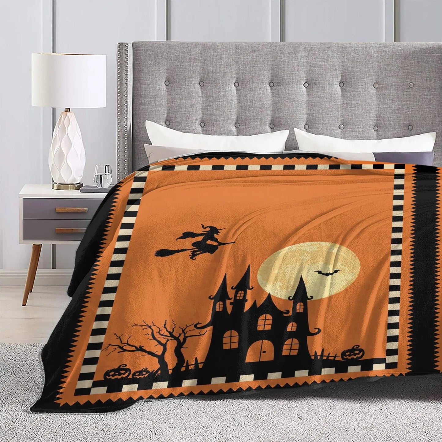 Halloween Flannel Blanket