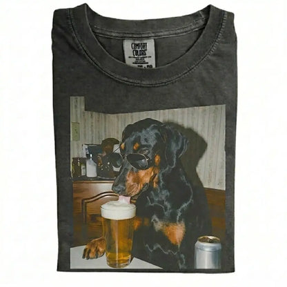 Dog Drinking Beer Meme Gift for Dog Lovers T-Shirt/Sweatshirt/Hoodie