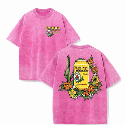 Vintage Tropical Beer Graphic T-Shirt Sweatshirt Hoodie