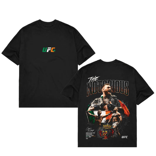 UFC 329 Black Conor McGregor T-Shirt Sweatshirt Hoodie