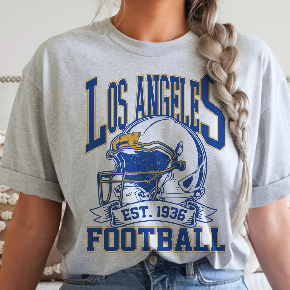 Vintage Football City Helmet Graphic T-Shirt Sweatshirt Hoodie