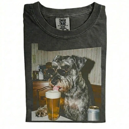 Dog Drinking Beer Meme Gift for Dog Lovers T-Shirt/Sweatshirt/Hoodie