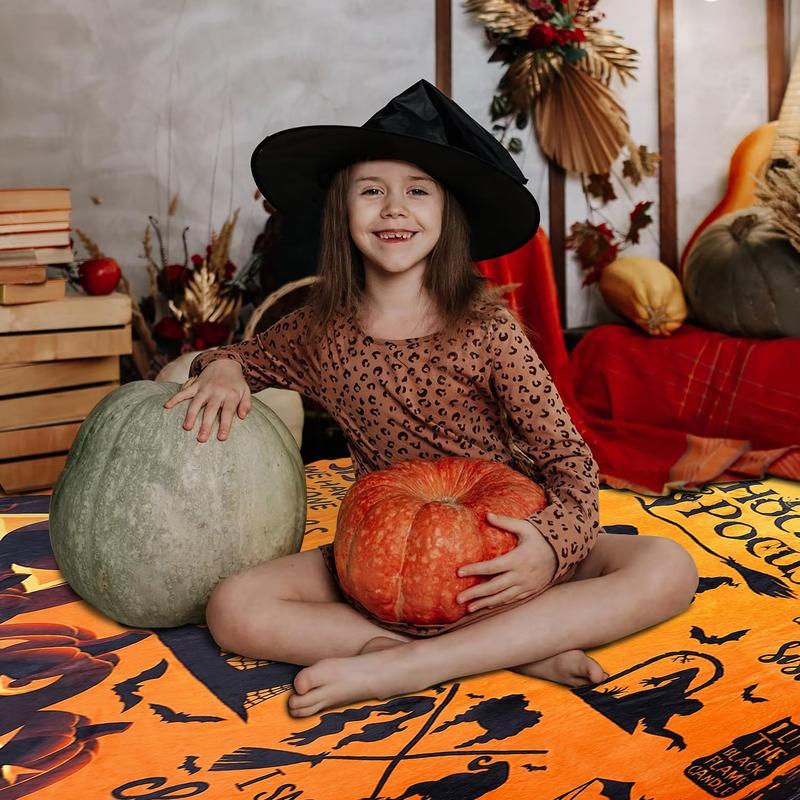 Hocus Pocus Movie Witch Flannel Blanket