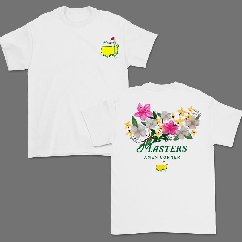 Augusta National Course Map Golf T-Shirt Sweatshirt Hoodie