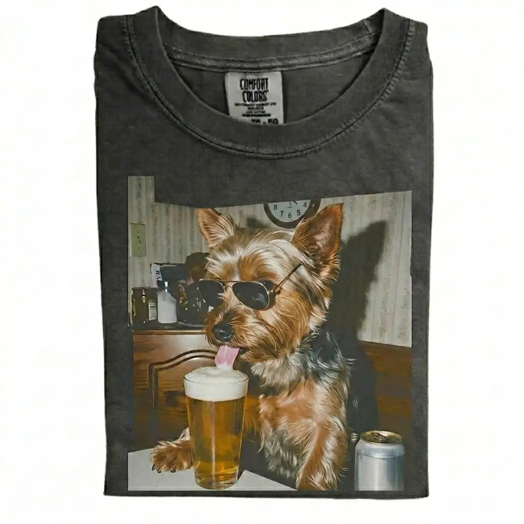 Dog Drinking Beer Meme Gift for Dog Lovers T-Shirt/Sweatshirt/Hoodie