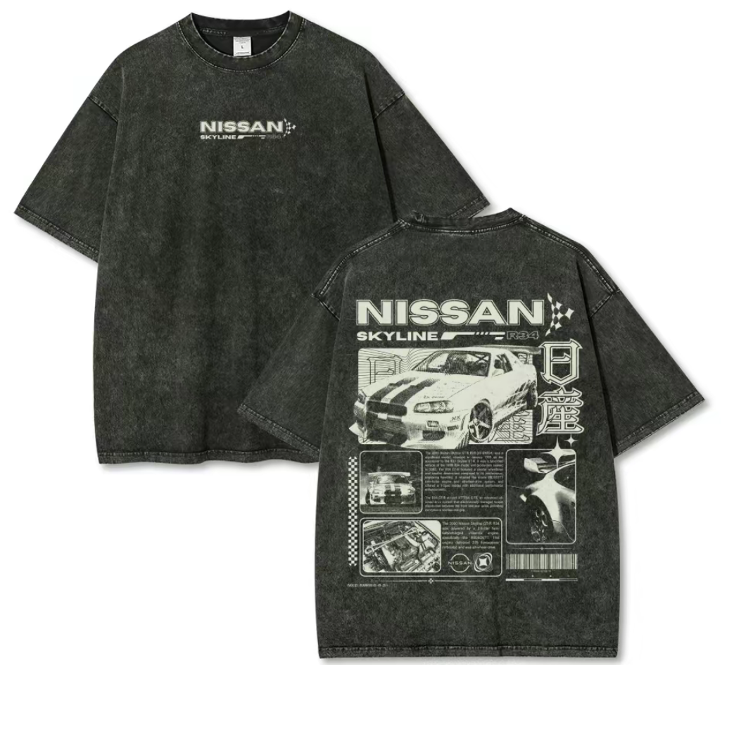 Vintage JDM Sports Car Graphic T-Shirt Sweatshirt Hoodie
