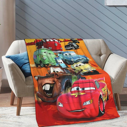 Cars Movie Fleece Throw Blanket