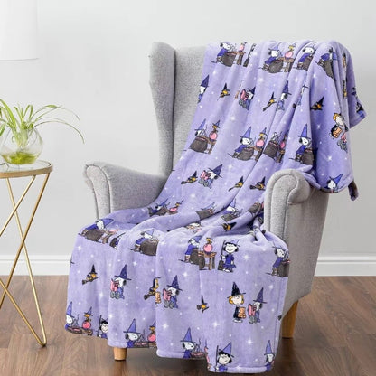 Berkshire Peanuts Halloween Flannel Blanket