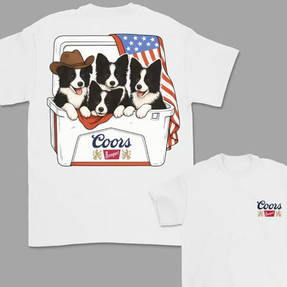 Collie Dog Beers T-Shirt/Sweatshirt/Hoodie