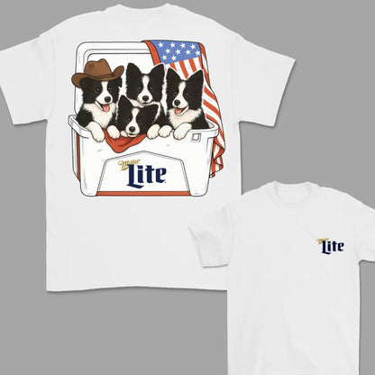 Collie Dog Beers T-Shirt/Sweatshirt/Hoodie