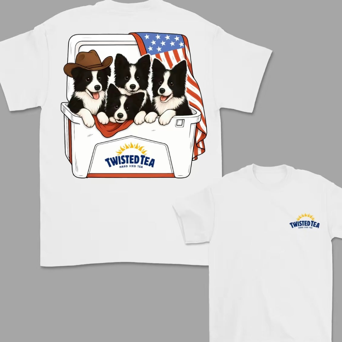 Collie Dog Beers T-Shirt/Sweatshirt/Hoodie