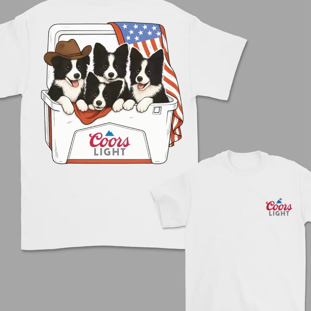 Collie Dog Beers T-Shirt/Sweatshirt/Hoodie