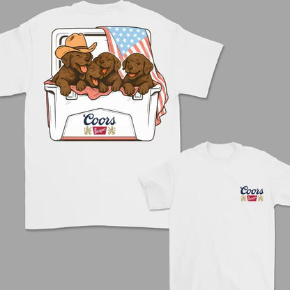 Chocolate Labrador Dog Beers T-Shirt/Sweatshirt/Hoodie