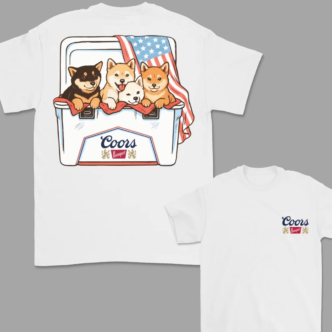 Shiba Inu Dog Beers T-Shirt/Sweatshirt/Hoodie