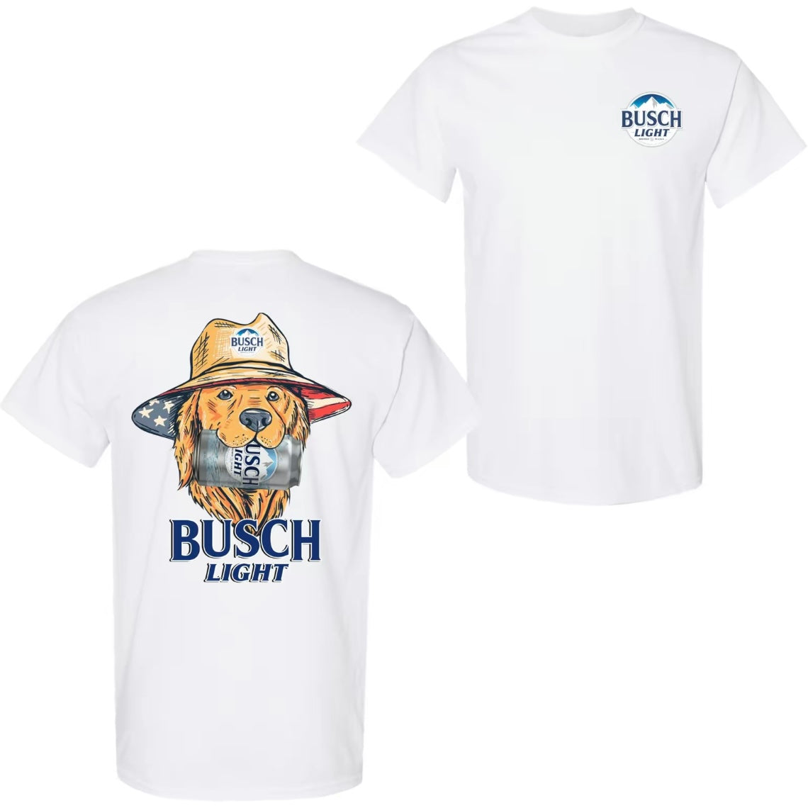 Dog in Hat Hunting Beers T-Shirt/Sweatshirt/Hoodie