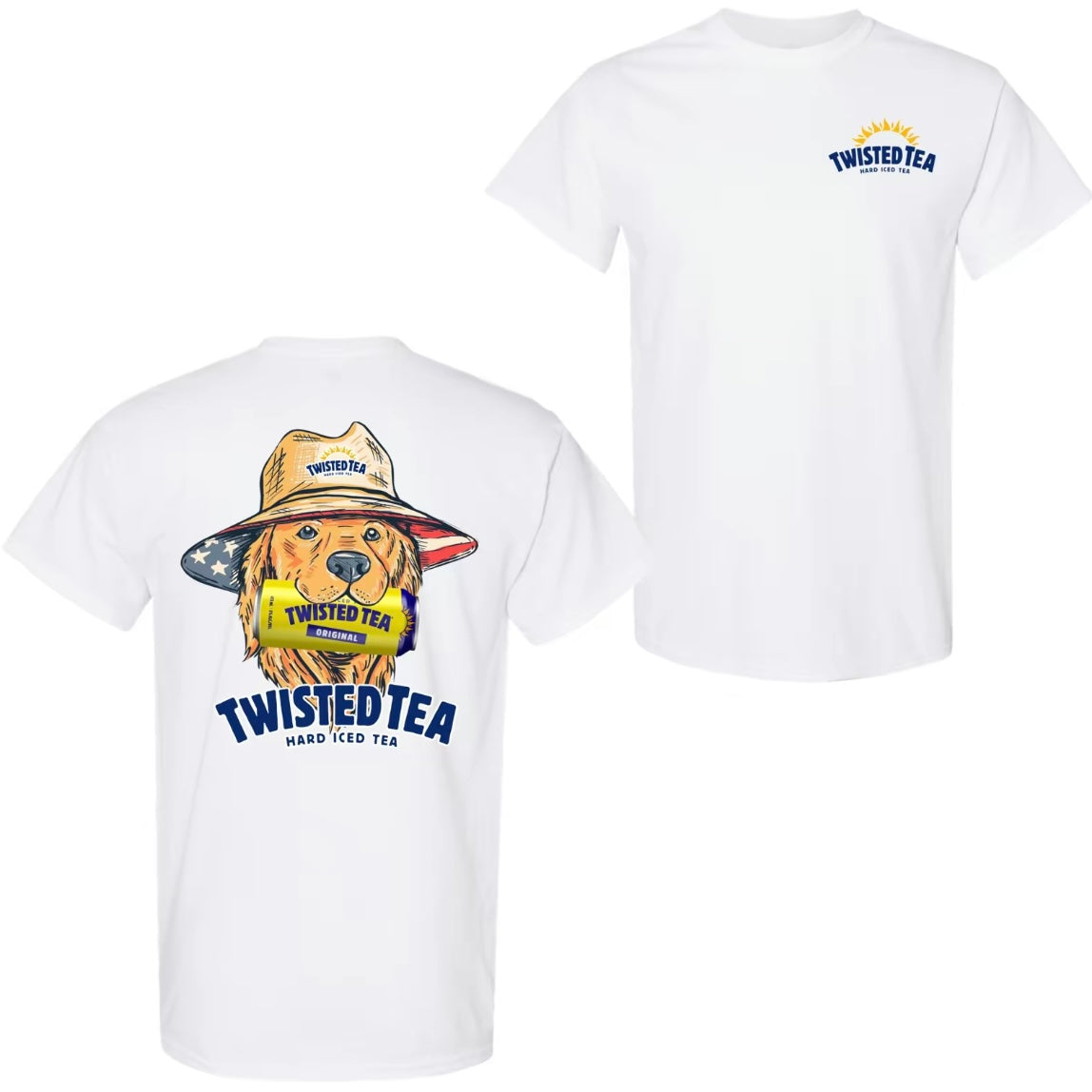 Dog in Hat Hunting Beers T-Shirt/Sweatshirt/Hoodie