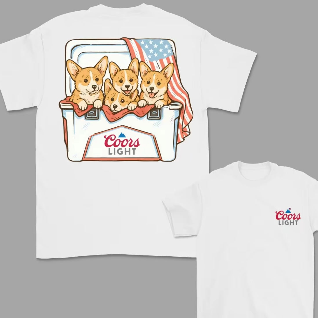 Corgi Dog Beers T-Shirt/Sweatshirt/Hoodie