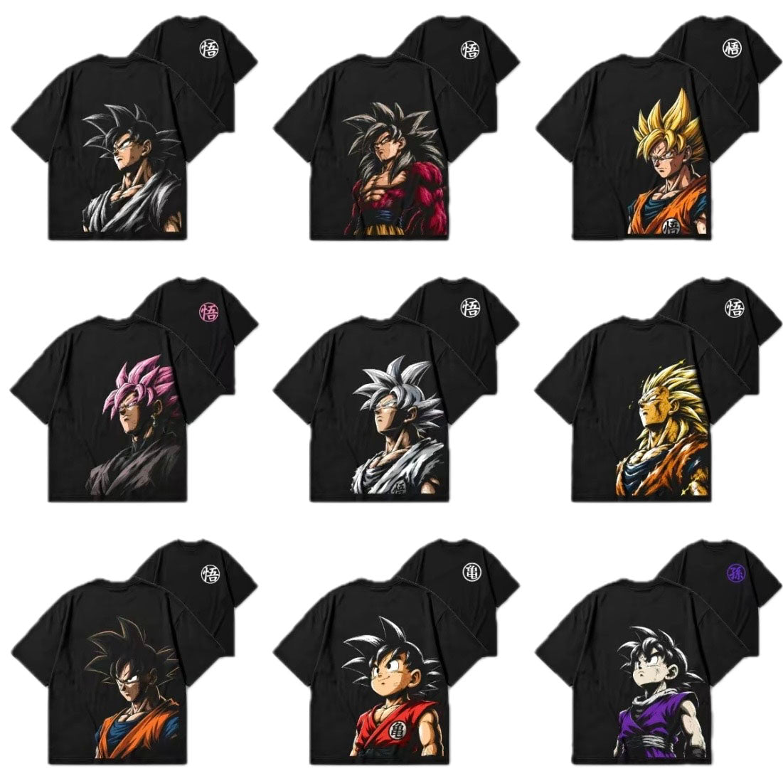 Urban GAZE Series Anime 90s Graphic T-Shirt Sweatshirt Hoodie