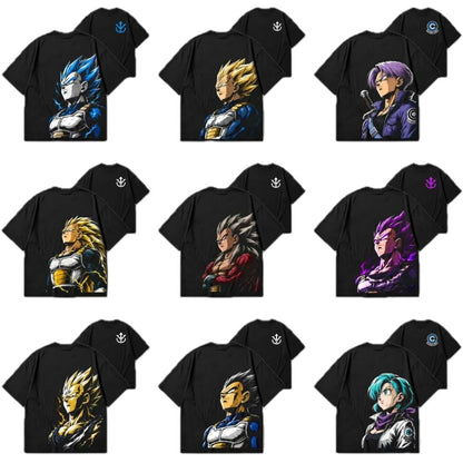Urban GAZE Series Anime 90s Graphic T-Shirt Sweatshirt Hoodie
