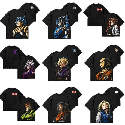Urban GAZE Series Anime 90s Graphic T-Shirt Sweatshirt Hoodie
