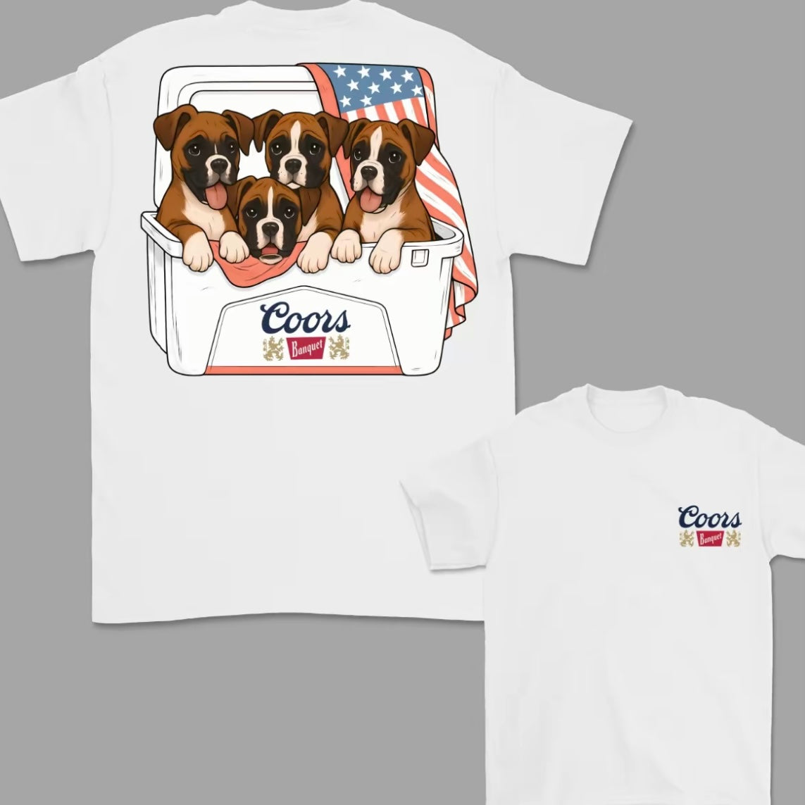 Boxer Dog Beers T-Shirt/Sweatshirt/Hoodie