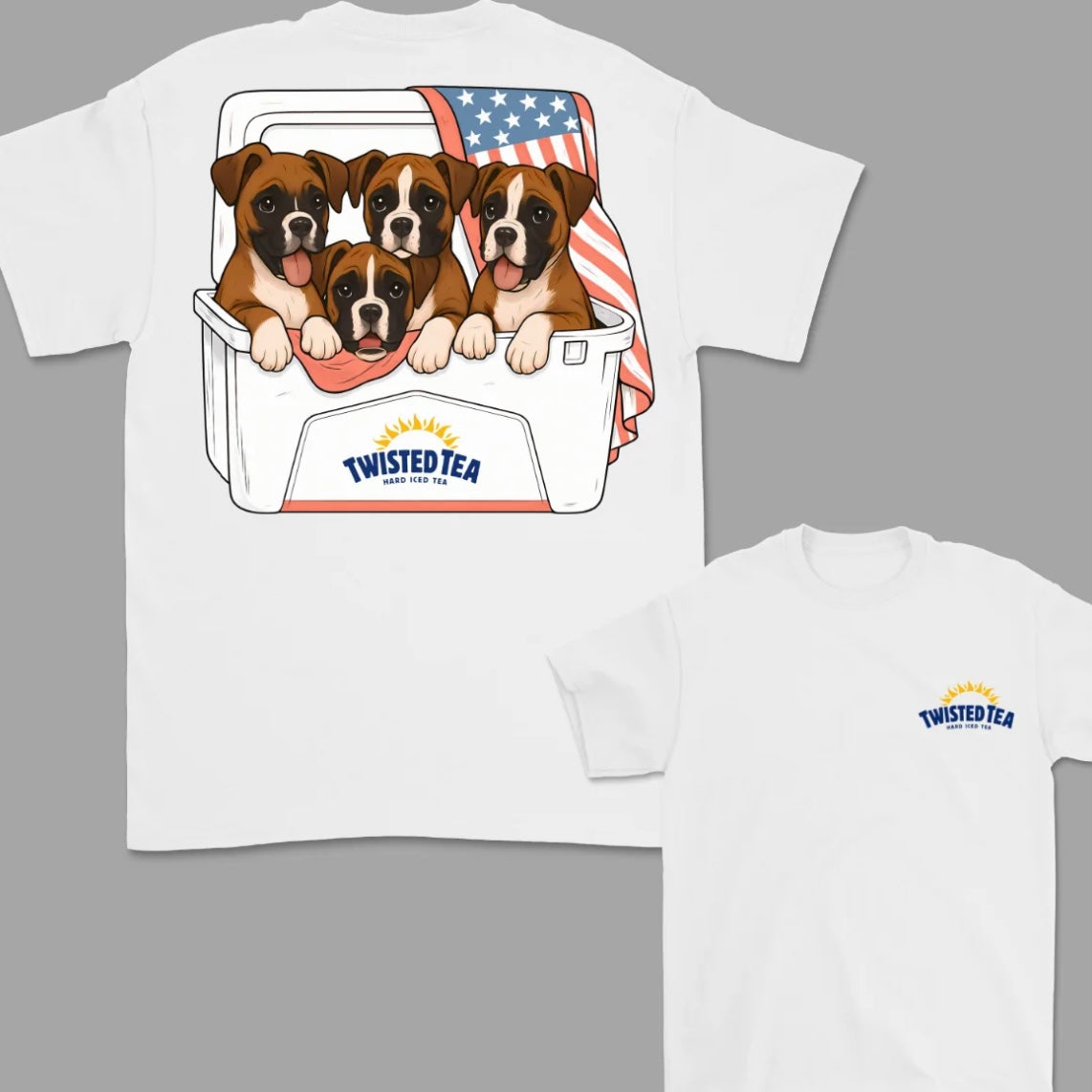 Boxer Dog Beers T-Shirt/Sweatshirt/Hoodie