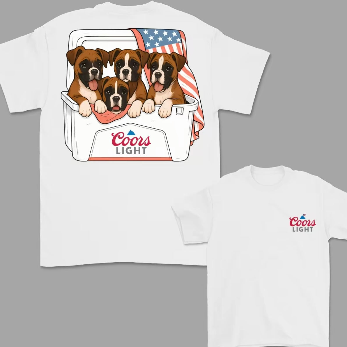 Boxer Dog Beers T-Shirt/Sweatshirt/Hoodie