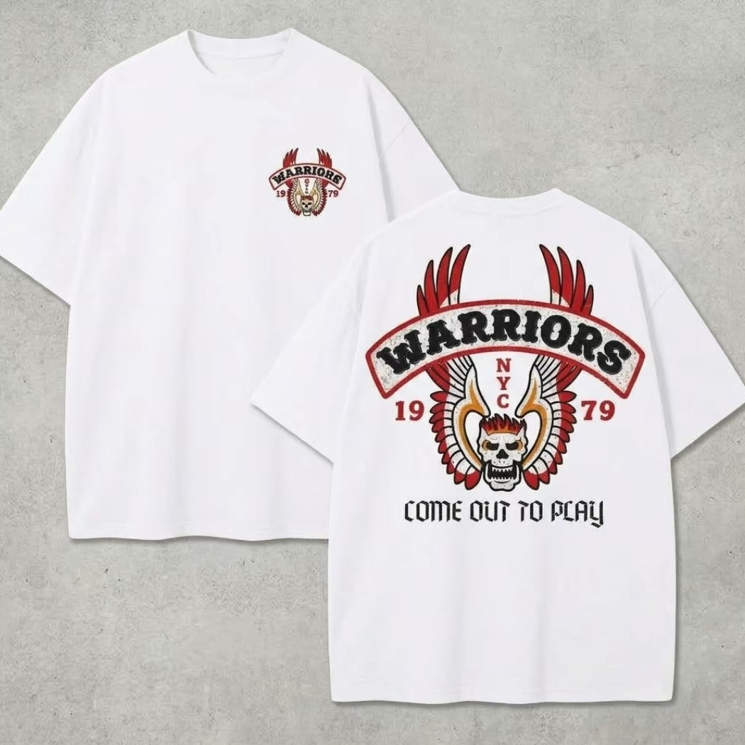 The Warriors 1979 Cult Movie "Come Out To Play" Graphic T-Shirt Sweatshirt Hoodie