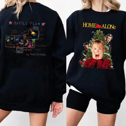 Battle Plan Home Alone Christmas Movies T-Shirt/Sweatshirt/Hoodie