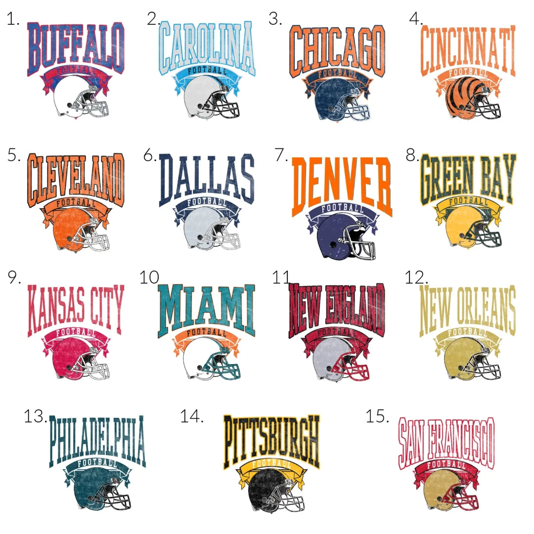 Vintage Football T-Shirt/Sweatshirt/Hoodie