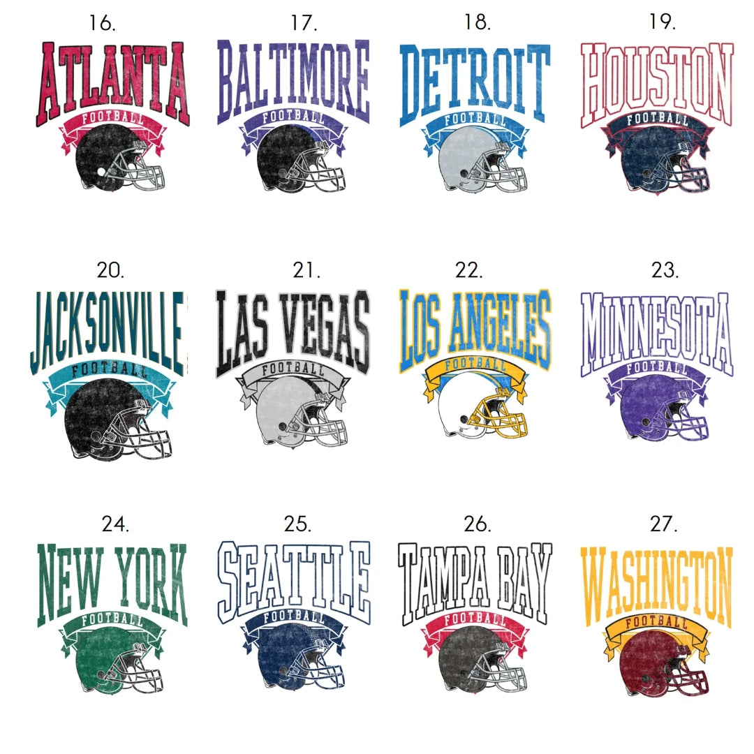 Vintage Football T-Shirt/Sweatshirt/Hoodie