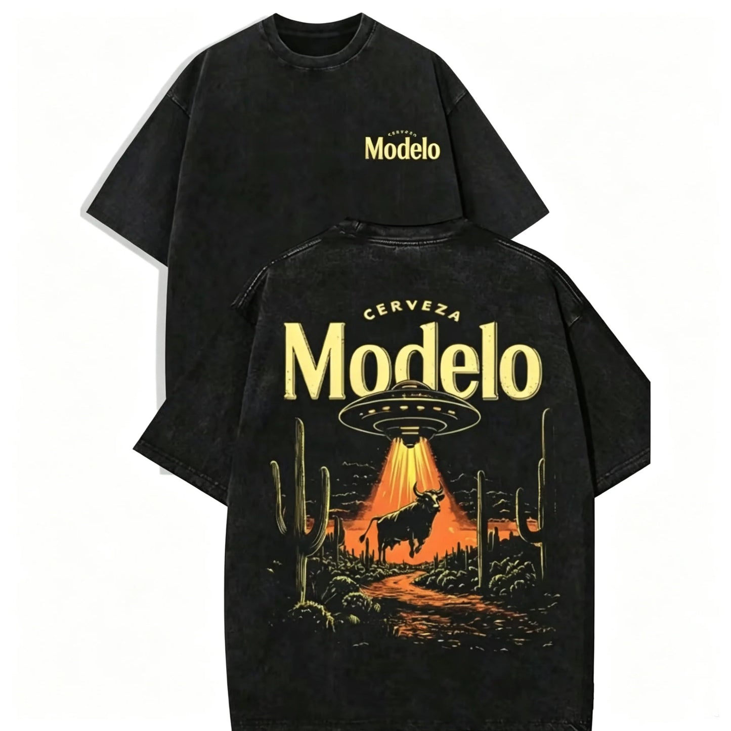 Retro Modelo UFO T-Shirt Sweatshirt Hoodie