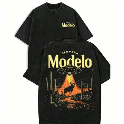 Retro Modelo UFO T-Shirt Sweatshirt Hoodie